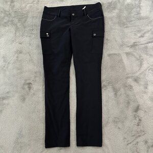 Alp N Rock Black Pants Women's 4 Gorpcore Daisies Flowers